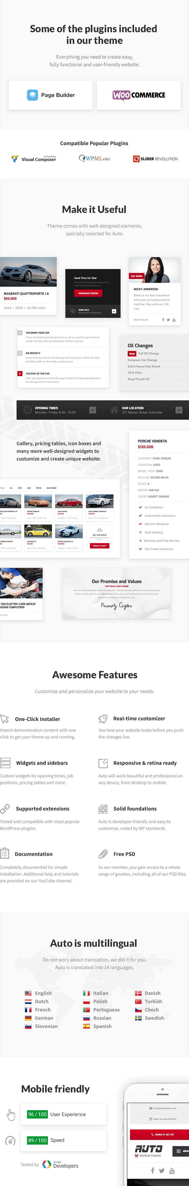 Auto - WordPress theme for Mechanic, Car Dealers and Repair Shops - 1