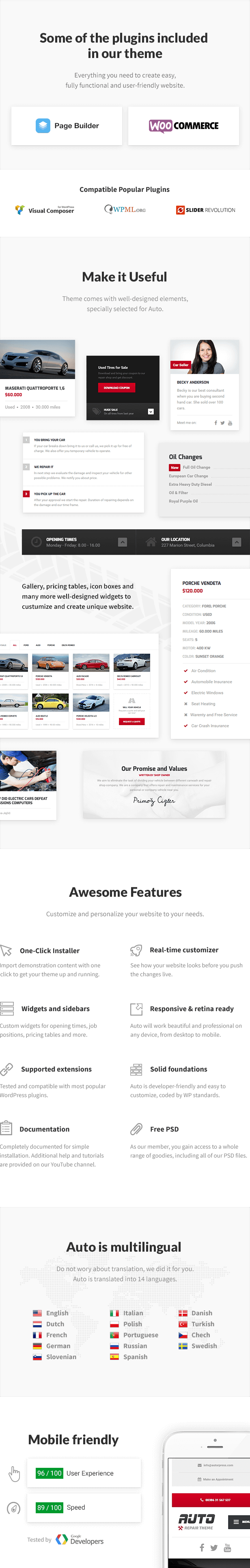 Auto — WordPress theme for Mechanics, Car Dealers, and Repair Shops - 1