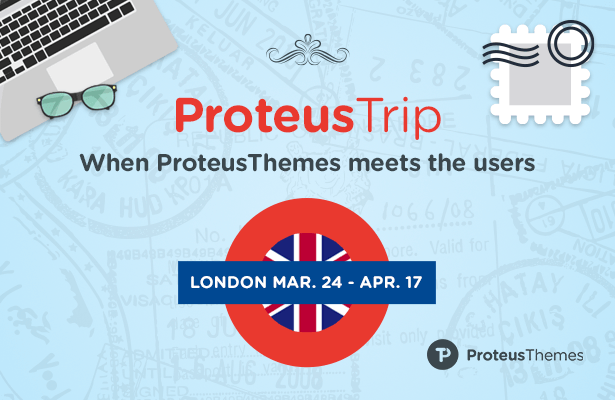 ProteusTrip - when ProteusThemes meets the users. March and April 2015