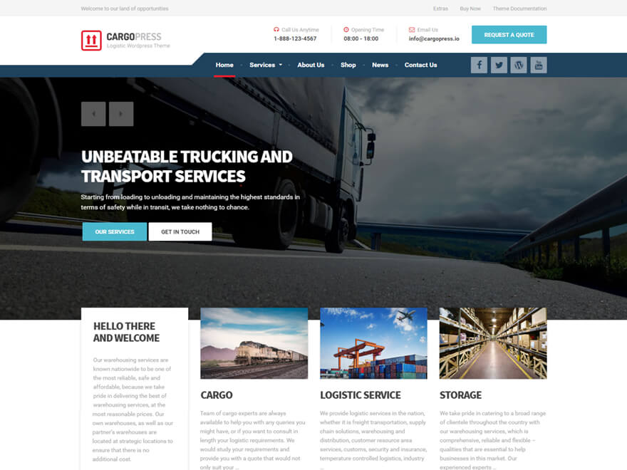 CargoPress WordPress Theme