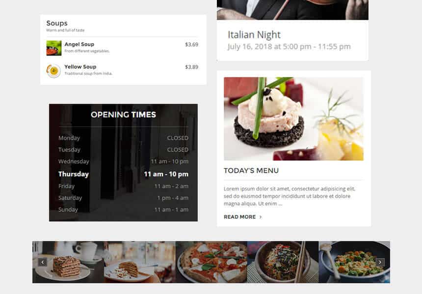 dining-widgets