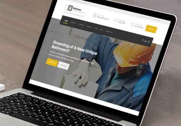 Hammer - WordPress Theme for Construction and Building Business