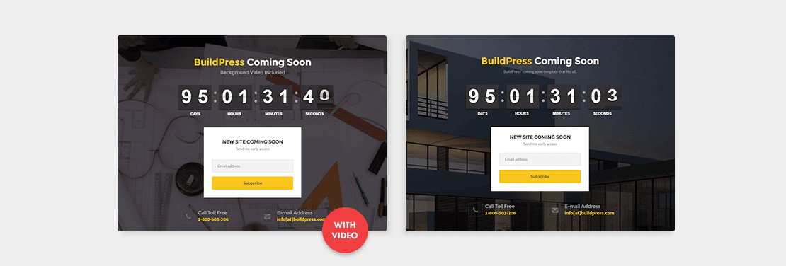 BuildPress Coming Soon Demo