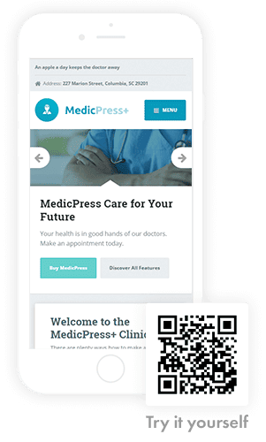 MedicPress on mobile