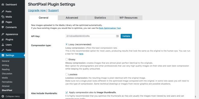 ShortPixel - image compression WordPress plugin