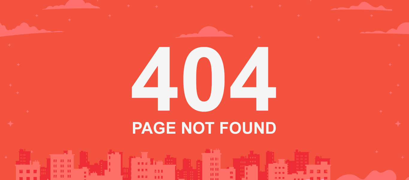 404 error - page not found