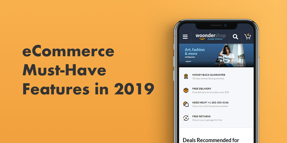 ecommerce must have features 2019