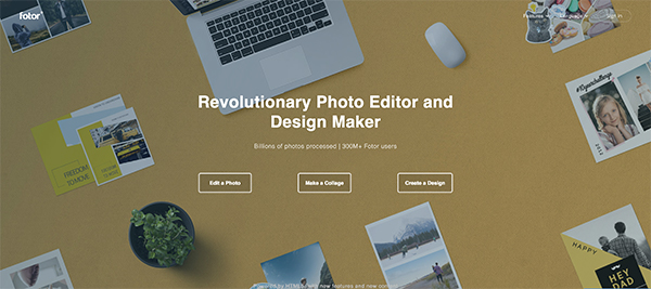 Fotor online photo editor