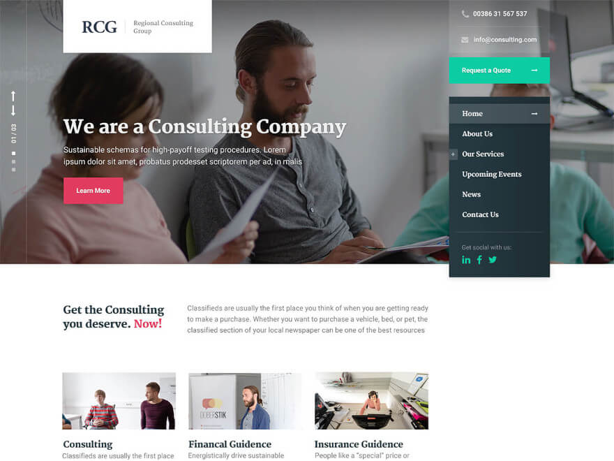 ConsultPress WordPress Theme