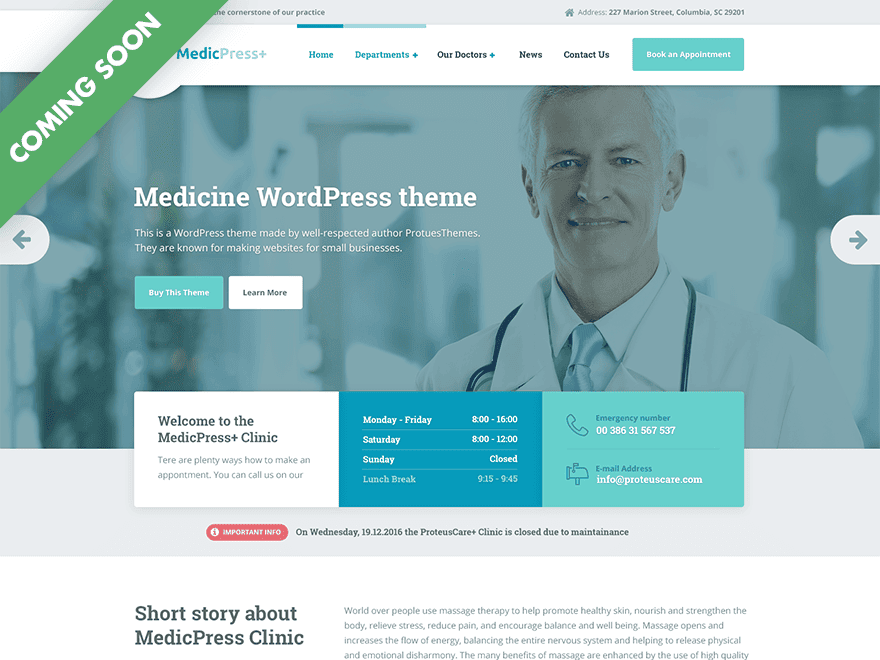 MedicPress Coming Soon